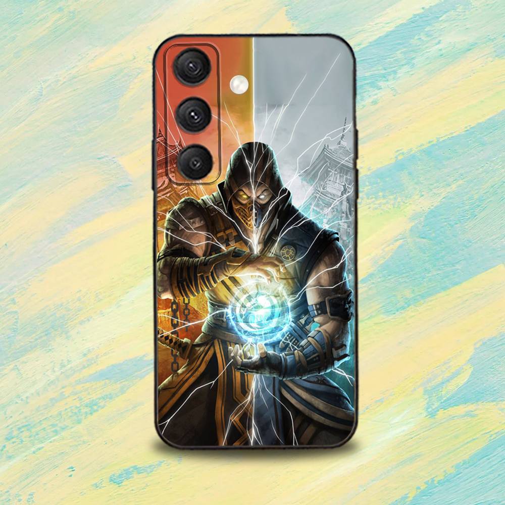 Cool MortalS K-Kombat Game Phone Case For Samsung S25,S24,S10,S22,S21,S20,S23,Ultra,Plus,Lite,FE,Soft Silicone Black Cover