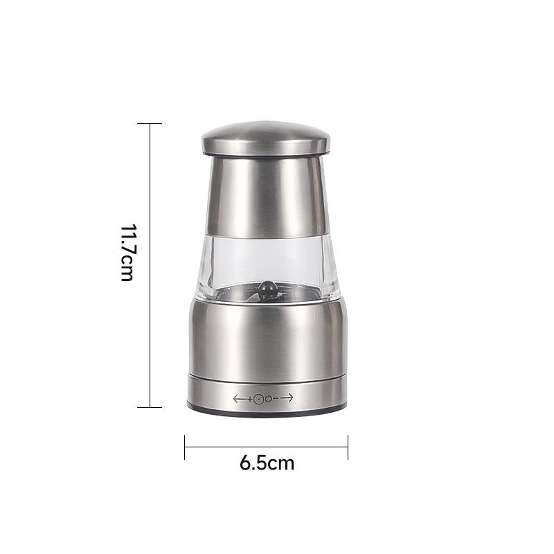 Salt Pepper Grinder Stainless Steel Pepper Grinders,manual Pepper Mill, Kitchen Tools,Pepper Grinder Sea Salt Grinder