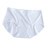 Women's Seamless Underwear Women's Summer Thin Comfortable Crotch Antibacterial Mid Waist Breathable Women's Triangle Panties