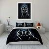 Mystic Wolf Night Design Set Bedding Duvet Cover Set Duvet Cover Pillowcases  (1*Duvet Cover 2*Pillowcases, without duvet insert)