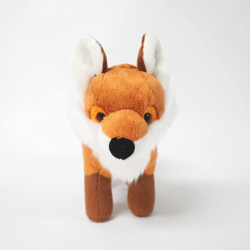 TST Advance Exciting Illustrated Book Fox Plush Toy 9955