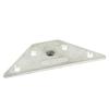 123x65 KEA M8 MOUNTING PLATE FOR TABLE LEGS