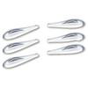HYmish Aerofin Protector, Aero Aero Mall, Aero Guard, Wind Noise Prevention, Reduction, Exterior Parts Protector, Clear, Set of 6