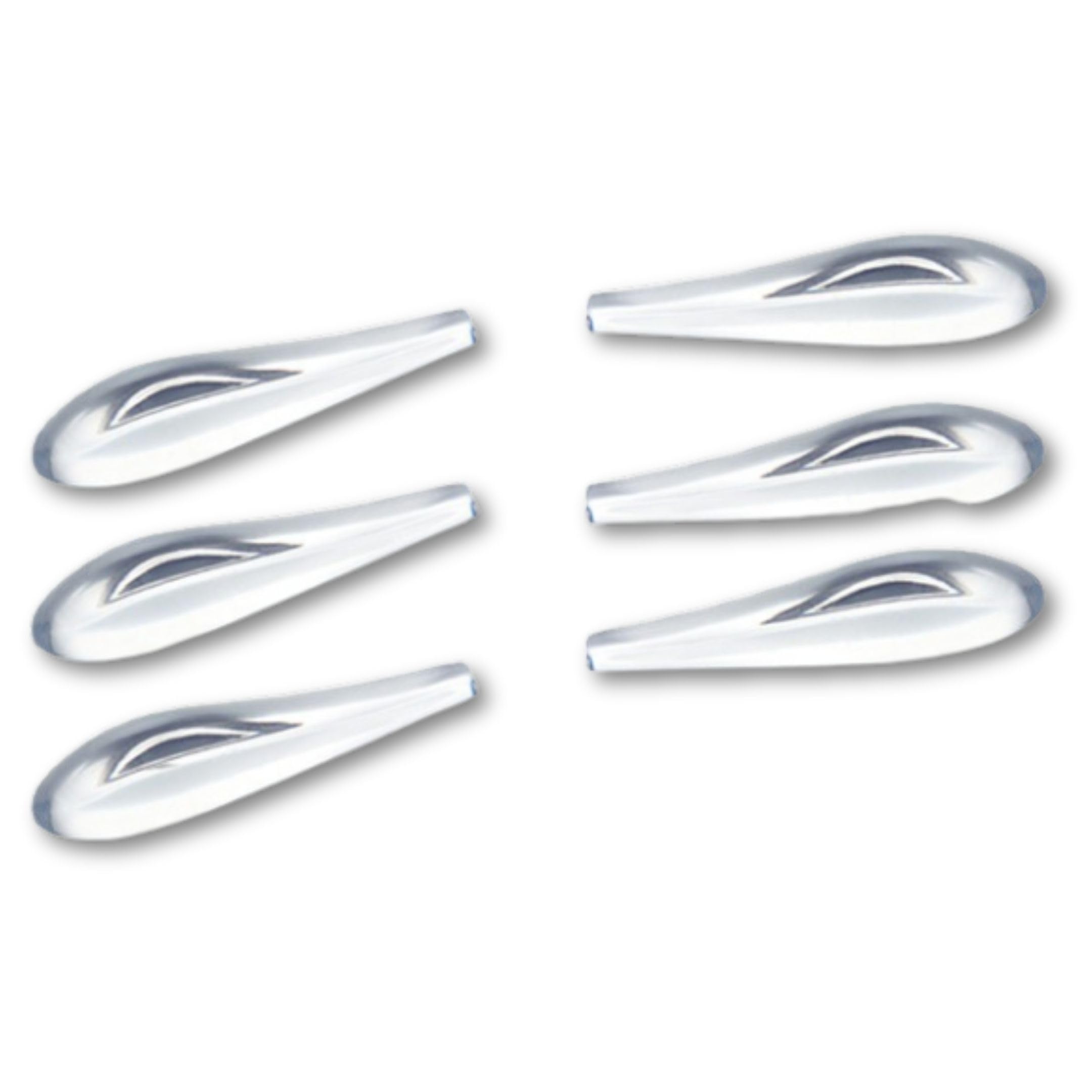 

HYmish Aerofin Protector, Aero Aero Mall, Aero Guard, Wind Noise Prevention, Reduction, Exterior Parts Protector, Clear, Set of 6