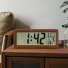 2025 new style solid wood mantel clock, creative, unique and elegant, a simple and modern decoration for living room tabletop