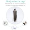 Baby Bottle Insulated Bag Aluminum Foil Thermal Carrier with Handle 3-Layer Thickened Bottle Pouch for Hot Cold Storage