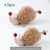 Cute Simulation Plush Hedgehog Cat Mint Cat Toy Interactive Plush Pet Toy
