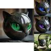Creative Stone Patterned Cat Resin Ornaments For Festival Decorations And Gifting