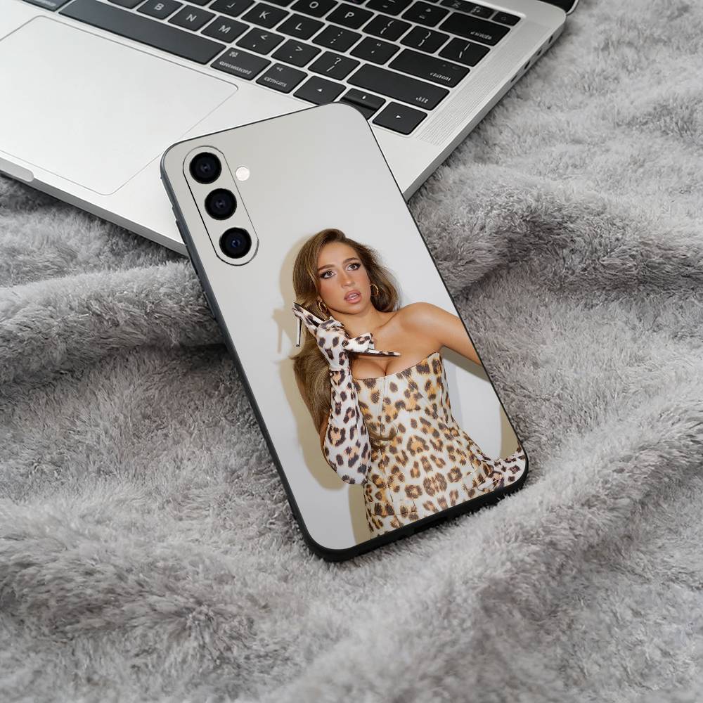 New Generation Diva - T-Tate -McRae Black Soft Silicone Phone Case for Samsung Galaxy A73, A71, A72, A70, A53, A52, A51
