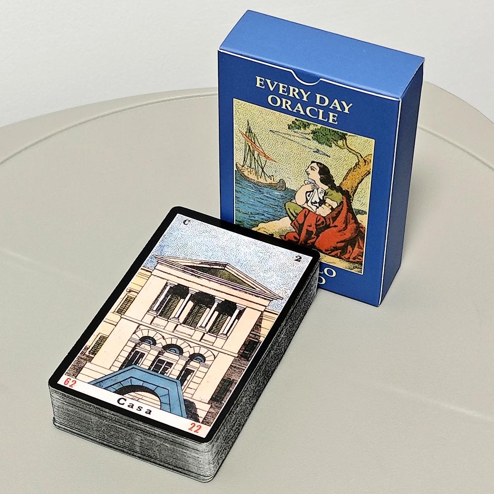 9*6cm Every Day Oracle Deck 52 Pcs Oracle Sibyl Cards