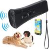 Dual-Head LED Flashlight & Ultrasonic Dog Repeller - Portable Trainer (Batteries Not Included)