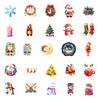50 Christmas Cake Statues, Cartoon Cookie House Decorations, Cup, Electric Vehicle Stickers