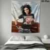 BILL KAULITZ Wall Tapestry Aesthetic Wall Hanging Printed Fabric Blanket Decorative Tapestries for Bedroom Living Room Home Decor