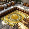 Cozy Area Rug Non Slip Washable Floor Mat Home Decor Living Room Bedroom Carpet Modern Abstract Pattern Indoor Outdoor Rug