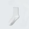 Female Spring and Autumn Cotton All Kinds of Wooden Ear Side Loose Mouth Breathable Boneless Tube Pile Socks
