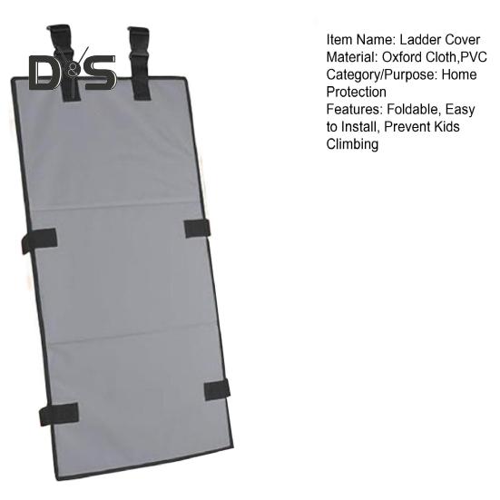 Bunk Bed Ladder Safety Cover Foldable Bunk Bed Ladder Lock Pad Prevent Kids Climbing Universal Bunk Bed Ladder Guard Protector Board