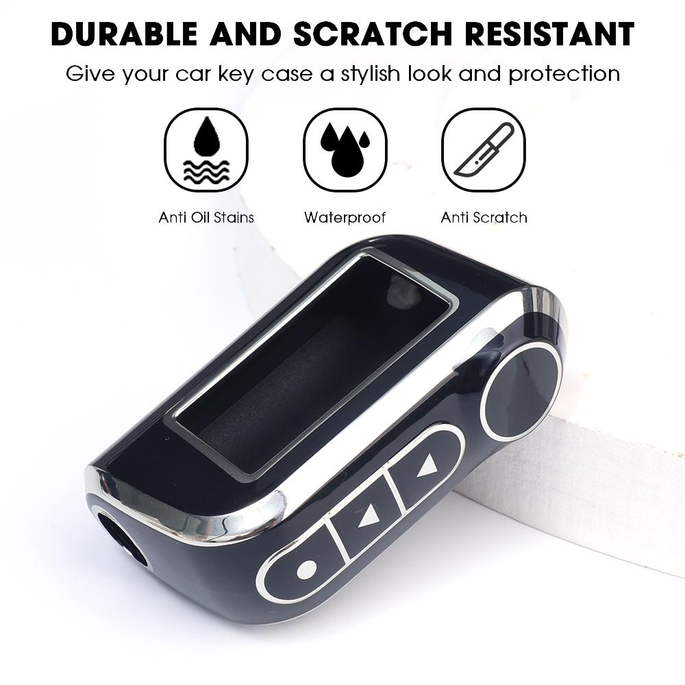 Neue TPU Autoschlüssel Schutzhülle für A93 Fernbedienungs- bidirektionale Alarm Fernbedienungsgerät Schutzhülle Autozubehör