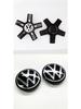 Compatible Wheel Hub Center Cap for Volkswagen Lamando, New Phideon, Touran, Passat - 5-Spoke Design by Guanqin