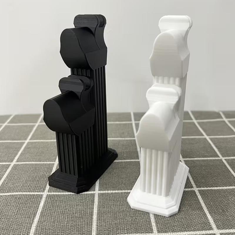 Minimalist Roman Column Glasses Holder Roman Column Ornament Glasses Desktop Organizer Home And Office Desk Decorative Gift