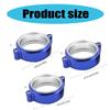Engine Aluminum Clamps Exhaust V Band Clamp Automotive Modification Accessories for 2.5" 3" 3.5'' OD Intake Pipe