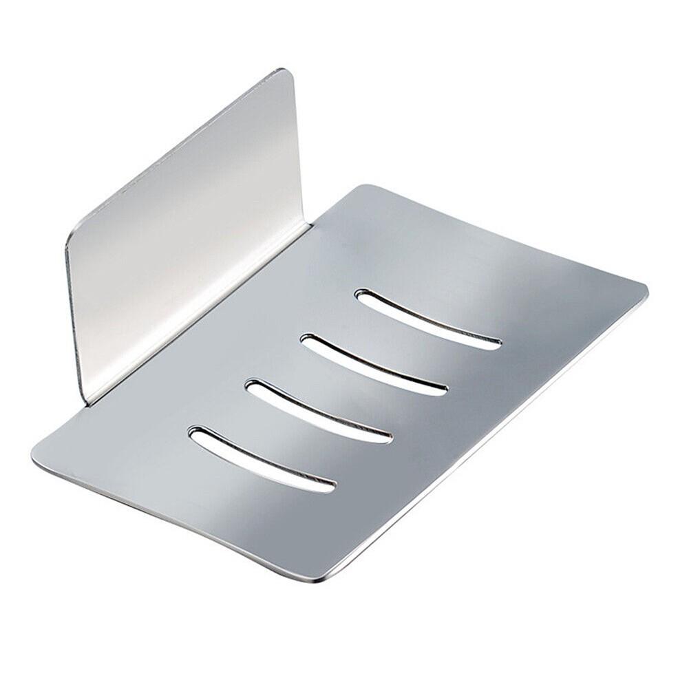 1 Pc Holder Dish High Quality Practical Stainless Steel серебряный