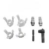 Handheld Pneumatic Brake Fluid Bleeder Tools Kit Car Air Extractor Clutch Oil Pump Bleeding Empty Drained Tools
