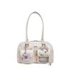 Strawberry Bear Series Sweet Cartoon Embossed Versatile Simple Daily Student Cute High-Value Shopping Dating Shoulder Bag Tote Bag BMK-73351
