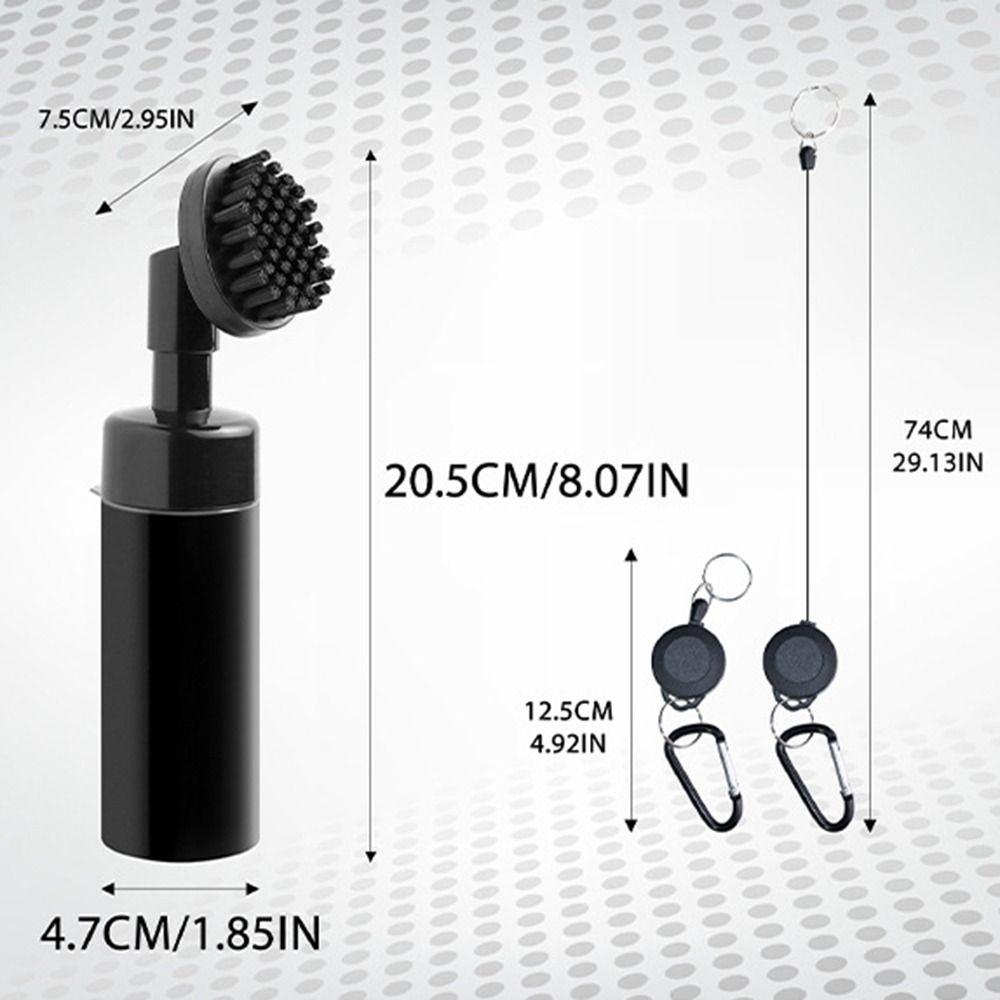 Düsendesign Golfschlägerkopf Reinigungsbürste Drucktyp Golf Squeeze Flasche Breite Anwendung