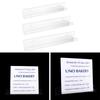 Clear Vinyl Record Shelf Wall Mount Acrylic Magazine Rack Album Record Holder Display  Book