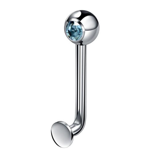 1Pc Steel Fashion Stainless Ring Genital Vertical Barbell Body Piercing Jewelry Gift