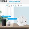 UK Graffiti Smart Socket 16A: WiFi Remote Control, Metering, Timer, Alexa Voice Compatible