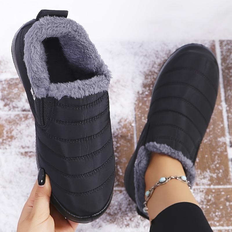Outdoor Winter Boots Plush Waterproof Soft Soled Snow Boots Shoes Insulation Thick Sole Low Heel Round Toe Suitable Hiking 46 3180₽