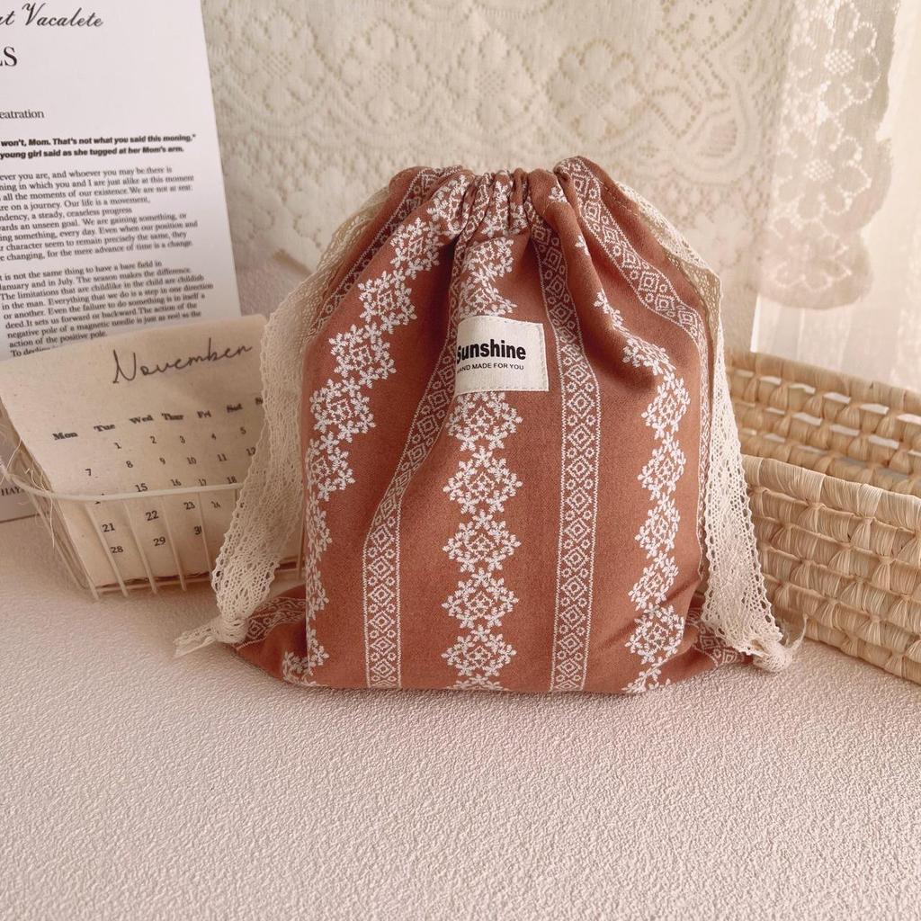 Borsa per scarpe da viaggio da donna alla moda Borsa per cosmetici portatile con coulisse Borsa per vestiti di qualità Custodia per trucco