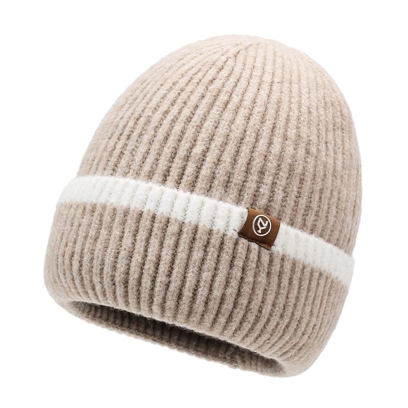 Winter versatile outdoor fleece to protect against cold and warm knitted hats