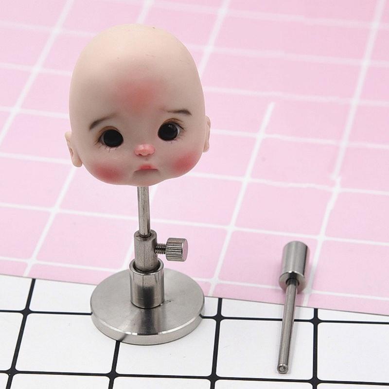Doll Head Crafting and Baking Support Specialty Support Stand for Clay Doll Heads Sturdy Doll Ornament Scrupting Model