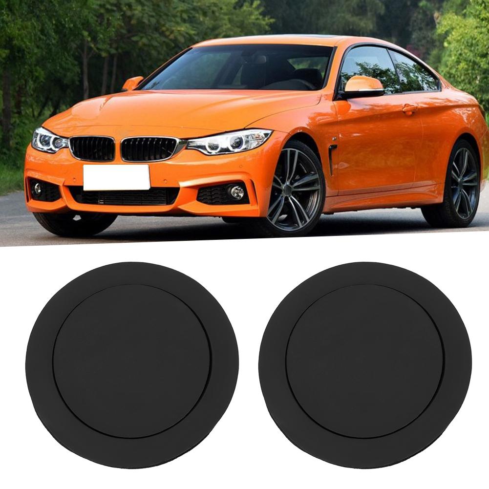 4Pcs Door Trim Sound Insulation Cotton Car Speaker Bass Ring Accessories
