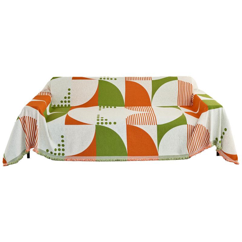 Autumn And Winter Sofa Towel Chenille Sofa Cover Thick Plush Cushion Anti Cat Paw Modern And Simple All Inclusive Cover Towel