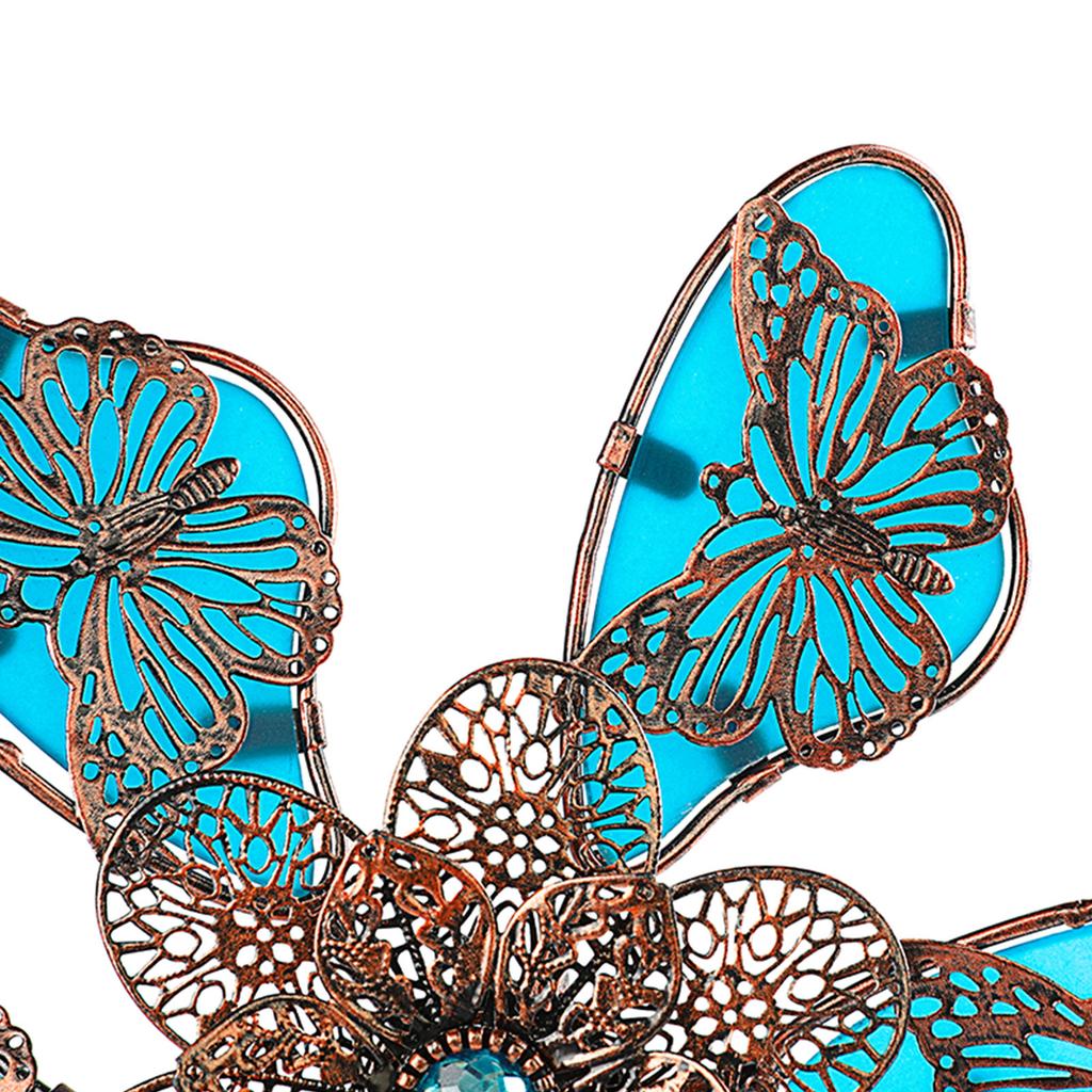 Luminous Windmill Stake Patio Outdoor Decoration Iron Windmill in the Dark Garden Windmill