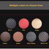 Universale bilgulvmatter PU-skinn Vanntett Autofotpute 5 stk Sett Protector Bilinteriør Teppetilbehør