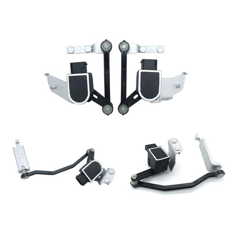 

4Pcs 31288271 31288272 31288273 31288274 Body Height Headlight Level Sensor For Volvo S60 S60L V70 2008-2018 Black Silver