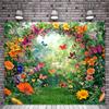 1Pcs Spring Landscape Background Decoration Background Winter Backdrop Decorations For Photo Studio Photo Booth Christams Party