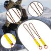 2 Pieces Ski Gloves Wrist Straps Anti Loss Lanyard Convenient Adjustable Hand Strap