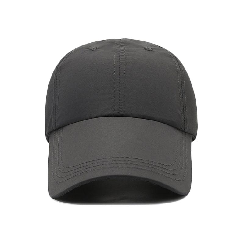 Sombrero para el sol para hombre, gorra de béisbol de ala larga transpirable de secado rápido de verano, gorra de pesca al aire libre de Color sólido