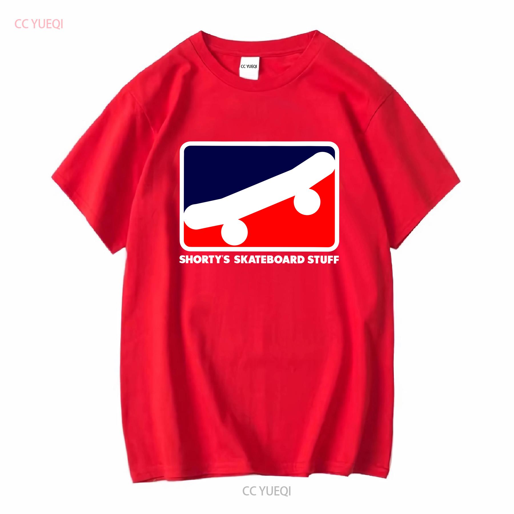 Shortys Skateboard Stuff Классическая футболка винтажная Стиранная Слегка Удобная Мягкая уличная одежда Растягивающаяся Унисекс дизайнерская одежда S