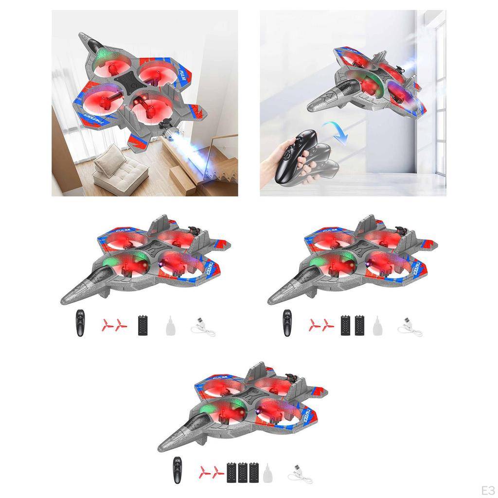 Foam Remote Control Airplane Gifts Flying Toy for Birthday Children Year with 1 Battery