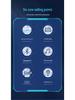 GT010 Wireless Bluetooth Earphone: Clip-On, Large Battery, Vibration, Retractable, with Digital Display for Business Use