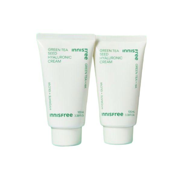 

[1+1] Green Tea Seed Hyaluronic Acid Cream Set 100mL