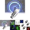 Bright Multicolor Motorcycle Car Tire Valve Cap Lights With Sensory Shock Wheel Accessories