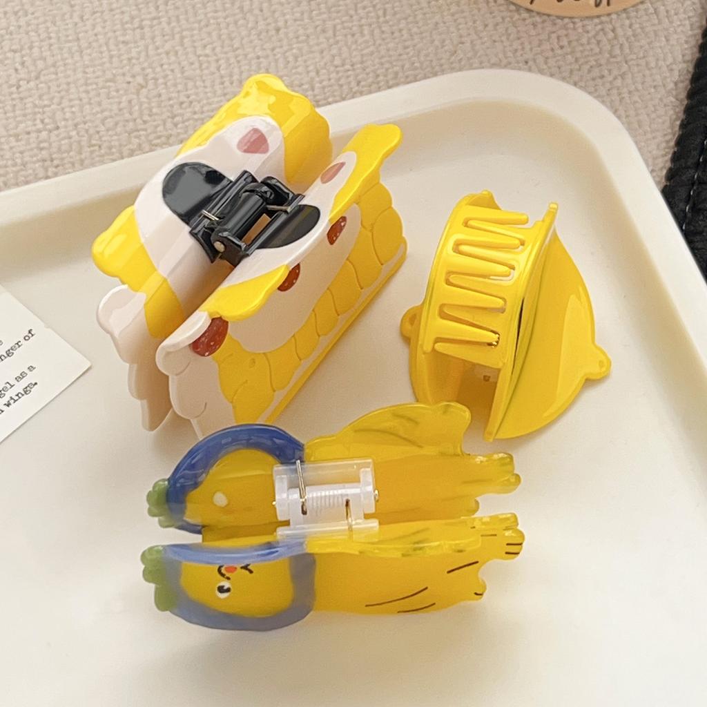 1pc Cute dog bell hair clip, shark clip hair accessory, back of the head clip, hairpin hair accessory