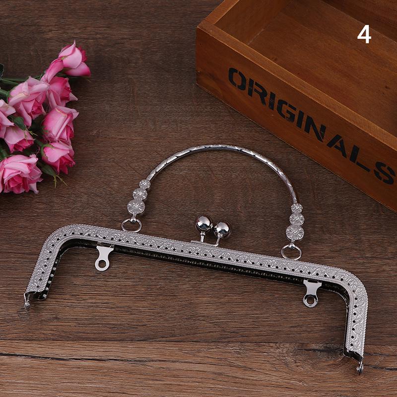 

Квадратная серебряная сумка-кошелек с металлическим каркасом, застежка-застежка, зажим для сумок, изготовление поделок своими руками as the picture